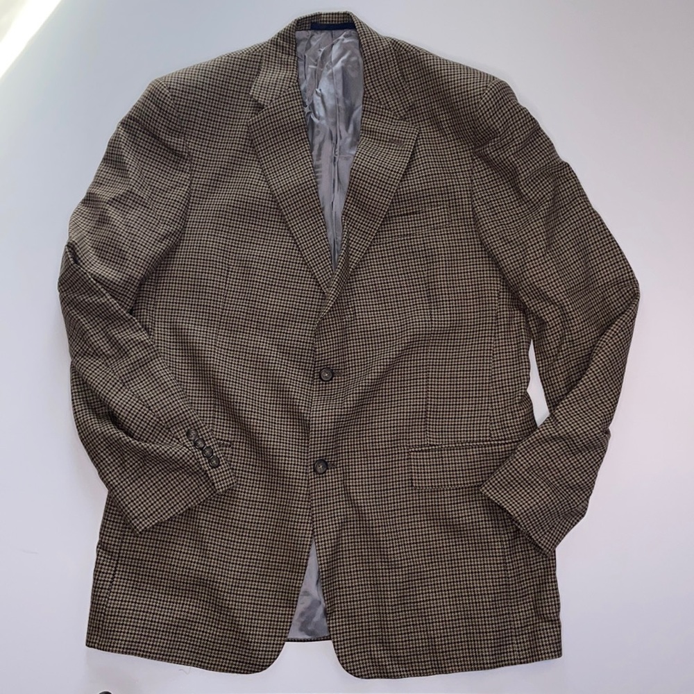 Burberry London sport houndstooth jacket sport coat suit blazer
